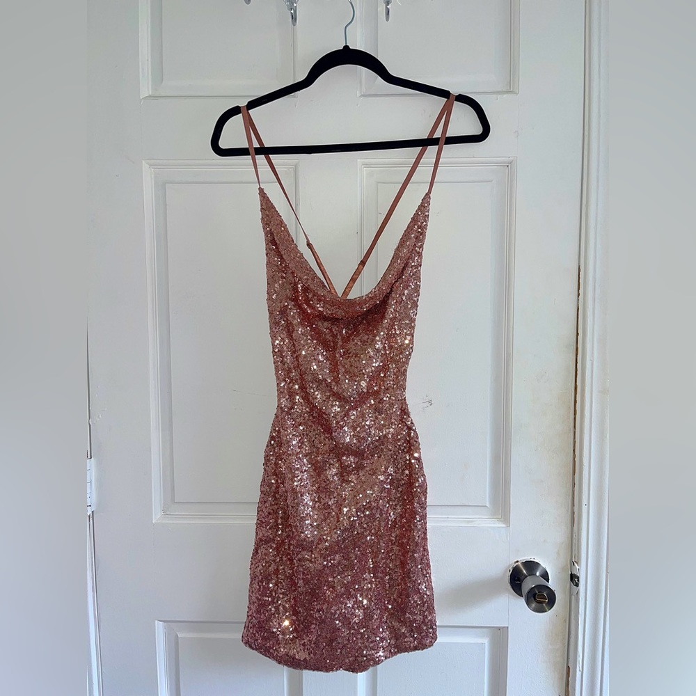 Pink Sparkly dress